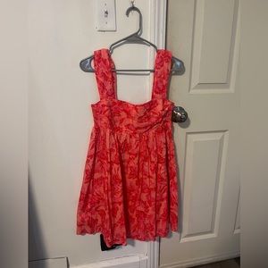 Pink Fit & Flare Dress